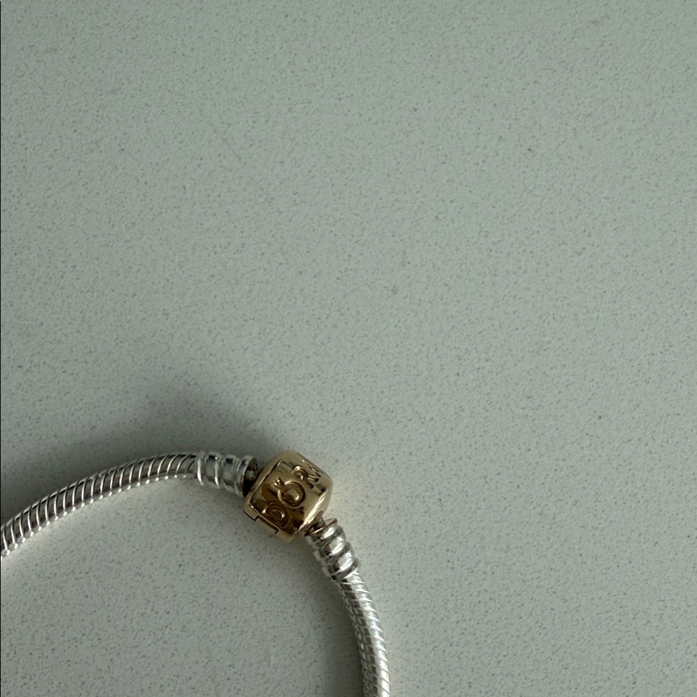 Pandora Silver Bracelet with Rhinestone Accents - Picture 4 of 6